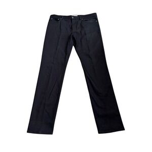 Givenchy Slim Fit Pants Mens 40 Black Cotton Blend Designer‎ Trousers BM50DS5Y0M